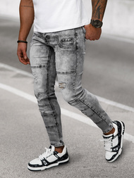 Pánské Džíny Grafitové OZONEE NB/MP0163N