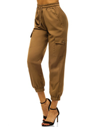 Dámské jogger kalhoty Camelové OZONEE O/HM006