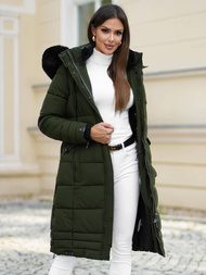Dámská Bunda Khaki OZONEE O/W377Z