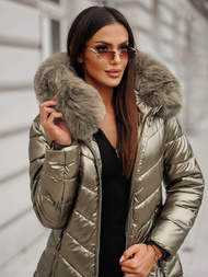 Dámská Bunda Zlato OZONEE JS/16M9100/403Z