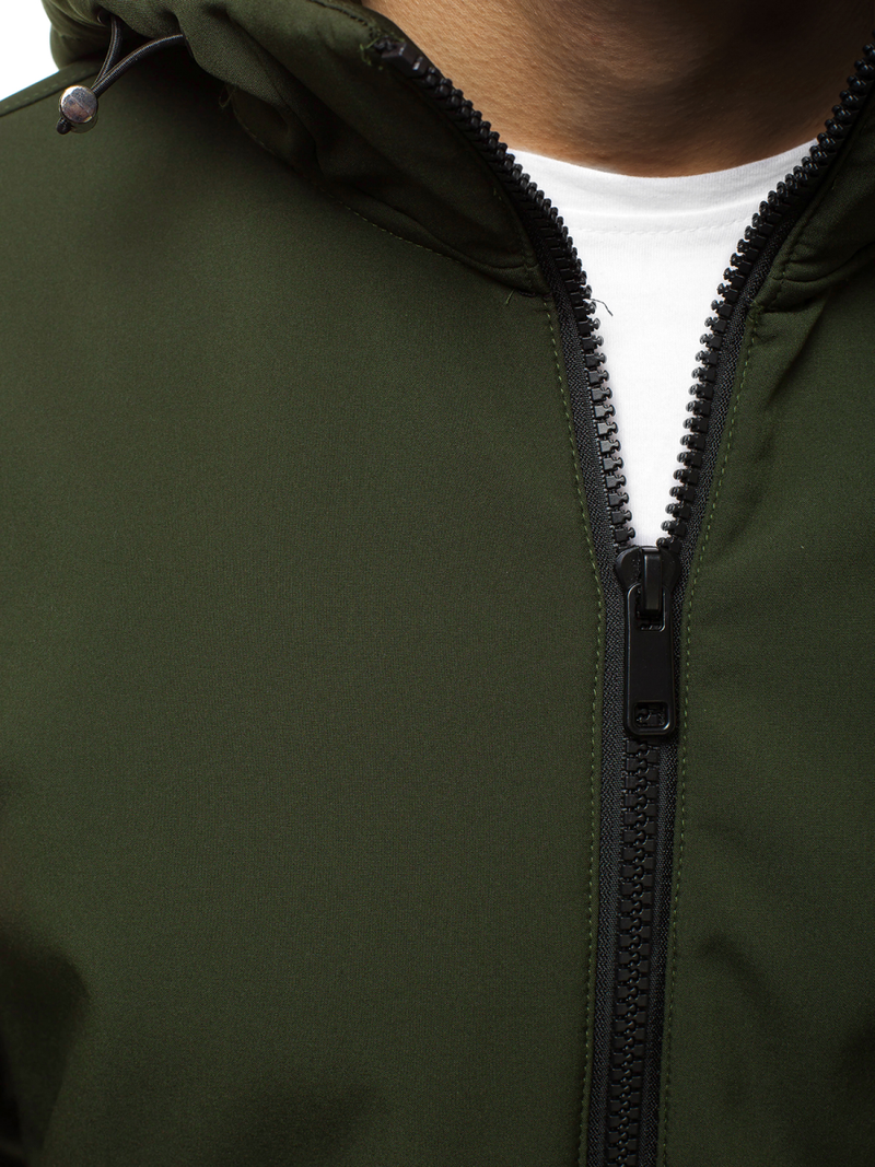Pánská Softshell Bunda Zelená OZONEE JS/56008Z