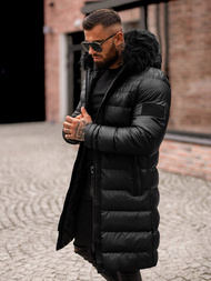 Pánská Bunda Černá OZONEE O/M801Z