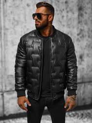 Pánská Bunda Černá OZONEE O/11Z8099