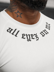 Pánské Tričko Bílé OZONEE O/T7256