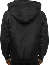 Pánská Bunda Černá OZONEE JS/2019005