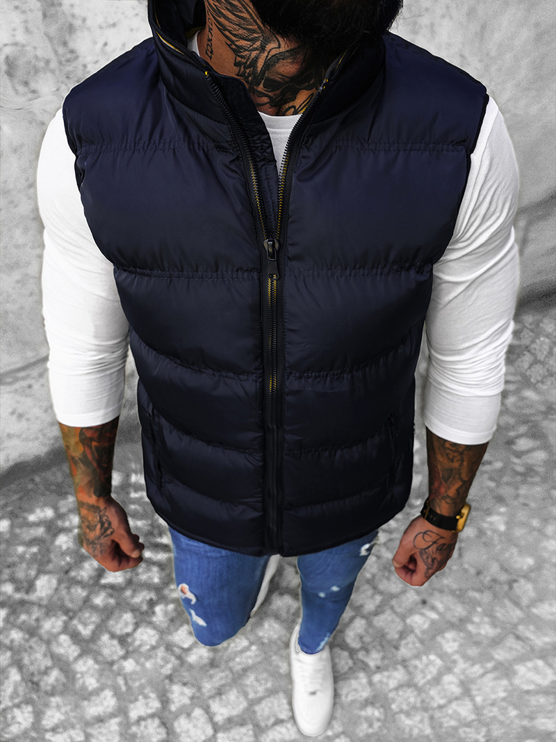 Pánská Vesta Námořnická Modřá OZONEE N/7131