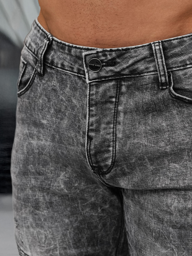 Pánské Džíny Černé OZONEE NB/MP0069NZ