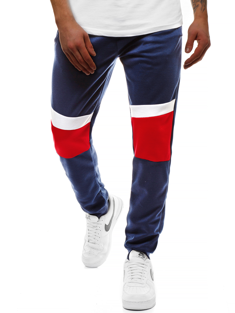 Pánské Tepláky Námořnické Modré OZONEE JS/JZ11010