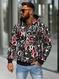 Pánská Mikina Černá OZONEE JS/8B1237/3