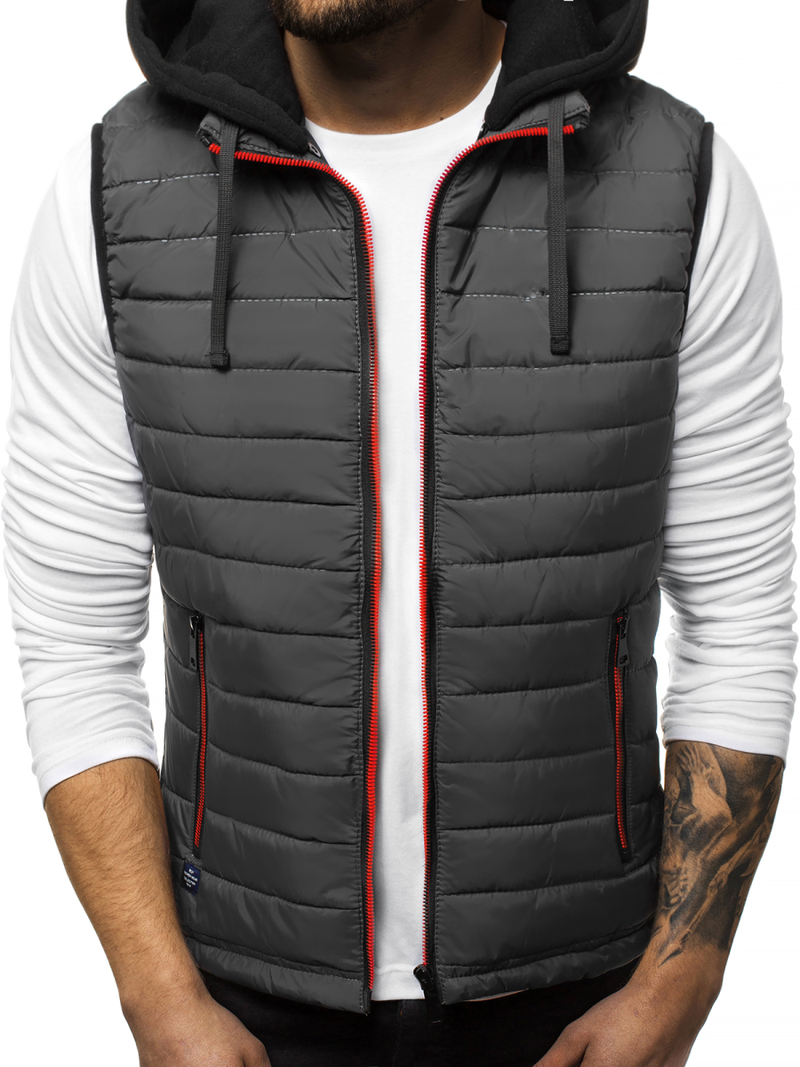 Pánská Vesta Grafitová OZONEE N/6102