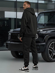 Pánská Tepláková Souprava Černá OZONEE O/3C582AB