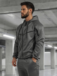 Pánská Tepláková Souprava Grafitová OZONEE JS/8C1966/5