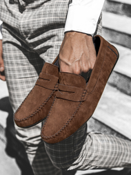 Pánské Boty Slip-On Hnědé T/125