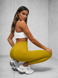 Dámské Legíny Žluté OZONEE O/SY2325