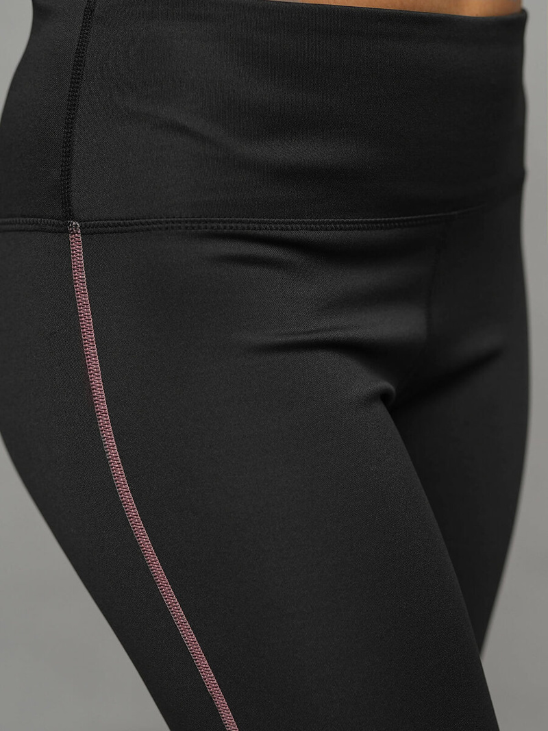 Dámská dvoudílná tepláková souprava černá OZONEE O/XL012/1Z