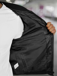 Pánská Bunda Černá OZONEE O/11Z8099Z