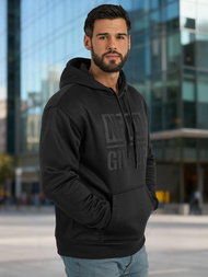 Pánská Mikina Černá OZONEE JS/8B1983/3