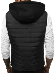 Pánská Vesta Černá OZONEE N/6102