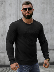 Pánská Mikina Černá OZONEE NB/MF2004Z