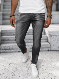 Pánské Džíny Grafitové OZONEE NB/MP0199GS