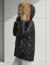 Dámská Bunda Černá OZONEE O/5M3226/392Z