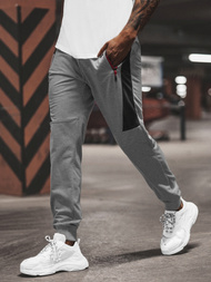 Pánské Tepláky Šedé OZONEE JS/68K10352Z