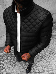 Pánská Bunda Černá OZONEE O/515Z