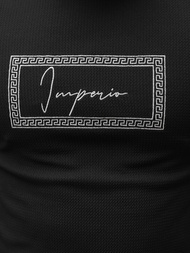 Pánská Mikina Černá OZONEE O/D7192