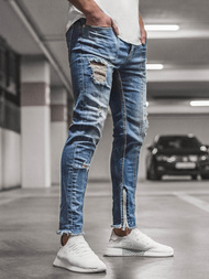 Pánské Džíny Modré OZONEE G/1085