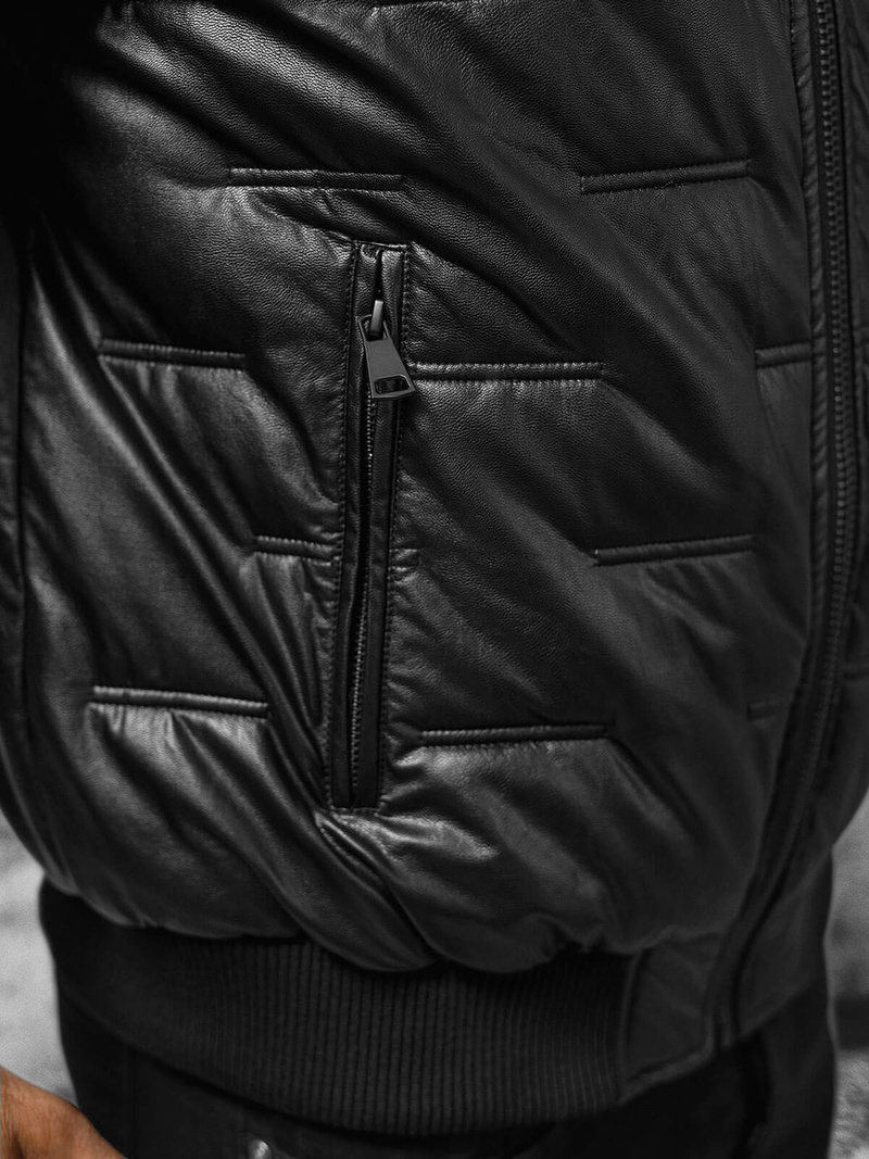 Pánská Bunda Černá OZONEE O/11Z8099