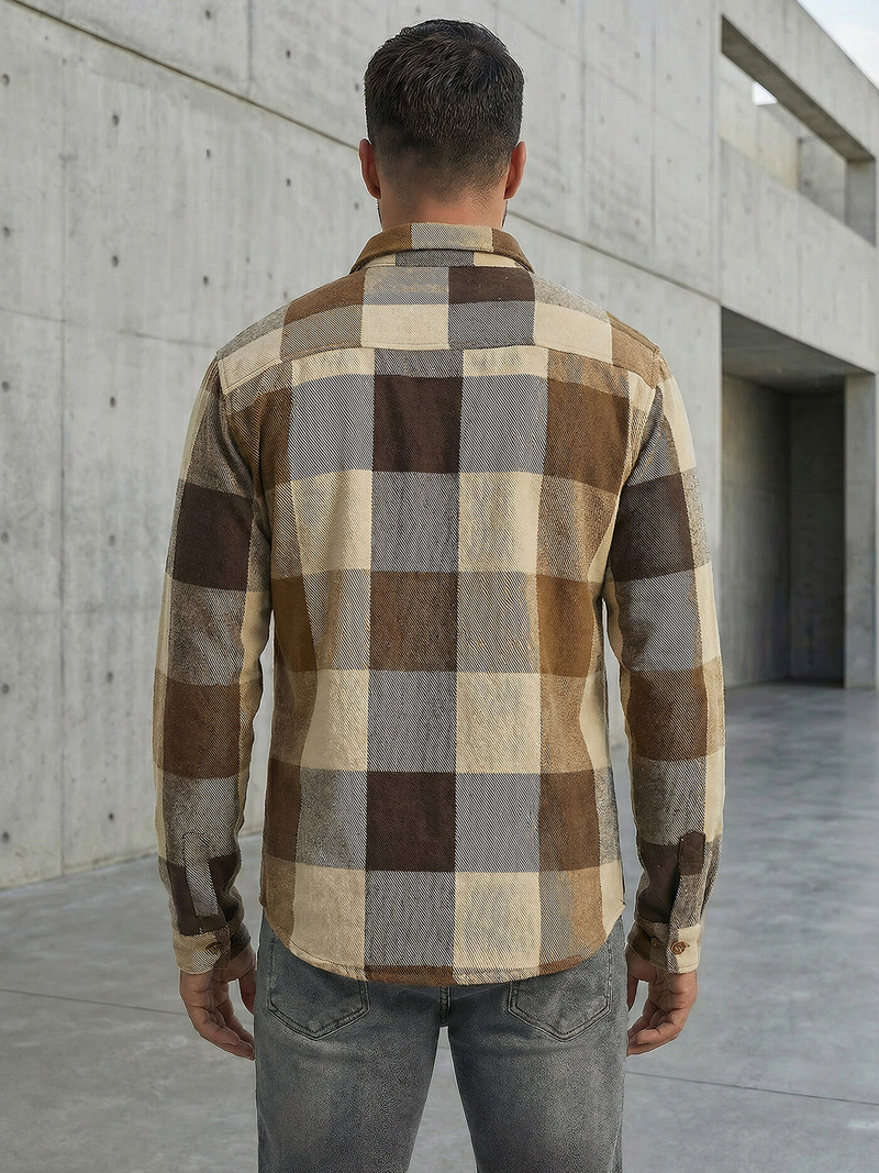 Pánská Košile Camelová OZONEE NB/MC728KZ