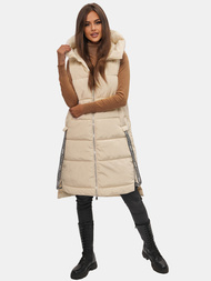 Dámská vesta Ecru OZONEE O/DK113/10