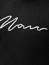 Pánské Tričko Černé OZONEE O/QS11628