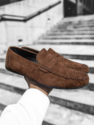 Pánské Boty Slip-On Hnědé T/125
