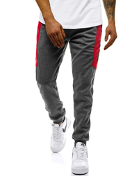 Pánské Tepláky Grafitové OZONEE JS/JZ11019