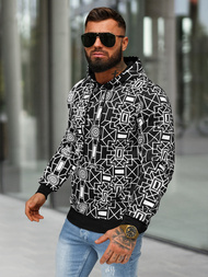 Pánská Mikina Černá OZONEE JS/8B1236/3