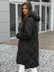 Dámská Bunda Černá OZONEE JS/5M3168/392Z