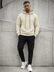 Pánská Mikina Ecru OZONEE O/G3065