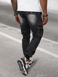 Pánské Džíny Jogger Černé OZONEE NB/MP0108N