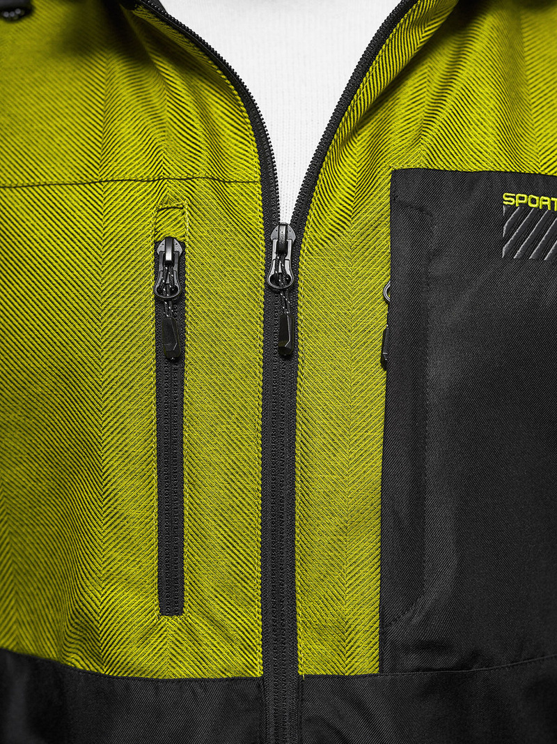 Pánská Bunda Černá OZONEE JS/22M311/392