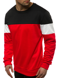 Pánská Mikina Červená OZONEE JS/JZ11053