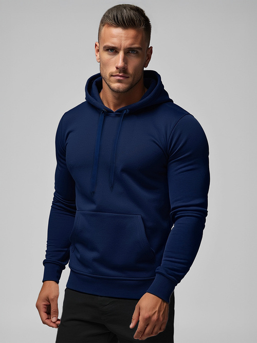 Pánská Mikina Námořnická Modřá OZONEE JS/2009Z