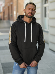 Pánská Mikina Černá OZONEE JS/8B1730/3