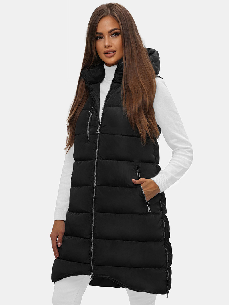 Dámská vesta černá OZONEE O/81261