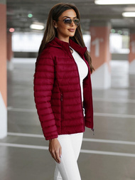 Dámská Bunda Vínová OZONEE JS/16M9101/06Z