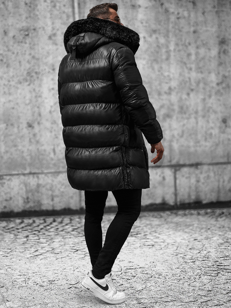 Pánská Bunda Černá OZONEE O/M800Z