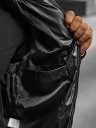 Pánská Bunda Černá OZONEE O/M795Z