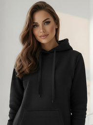 Dámská Mikina Černá OZONEE JS/YS10003/3Z