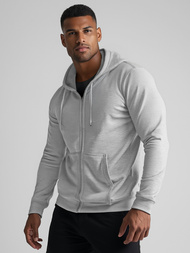 Pánská Mikina Šedá OZONEE JS/2008