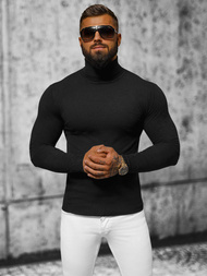 Pánský Svetr Černý OZONEE NB/MMB600/4Z